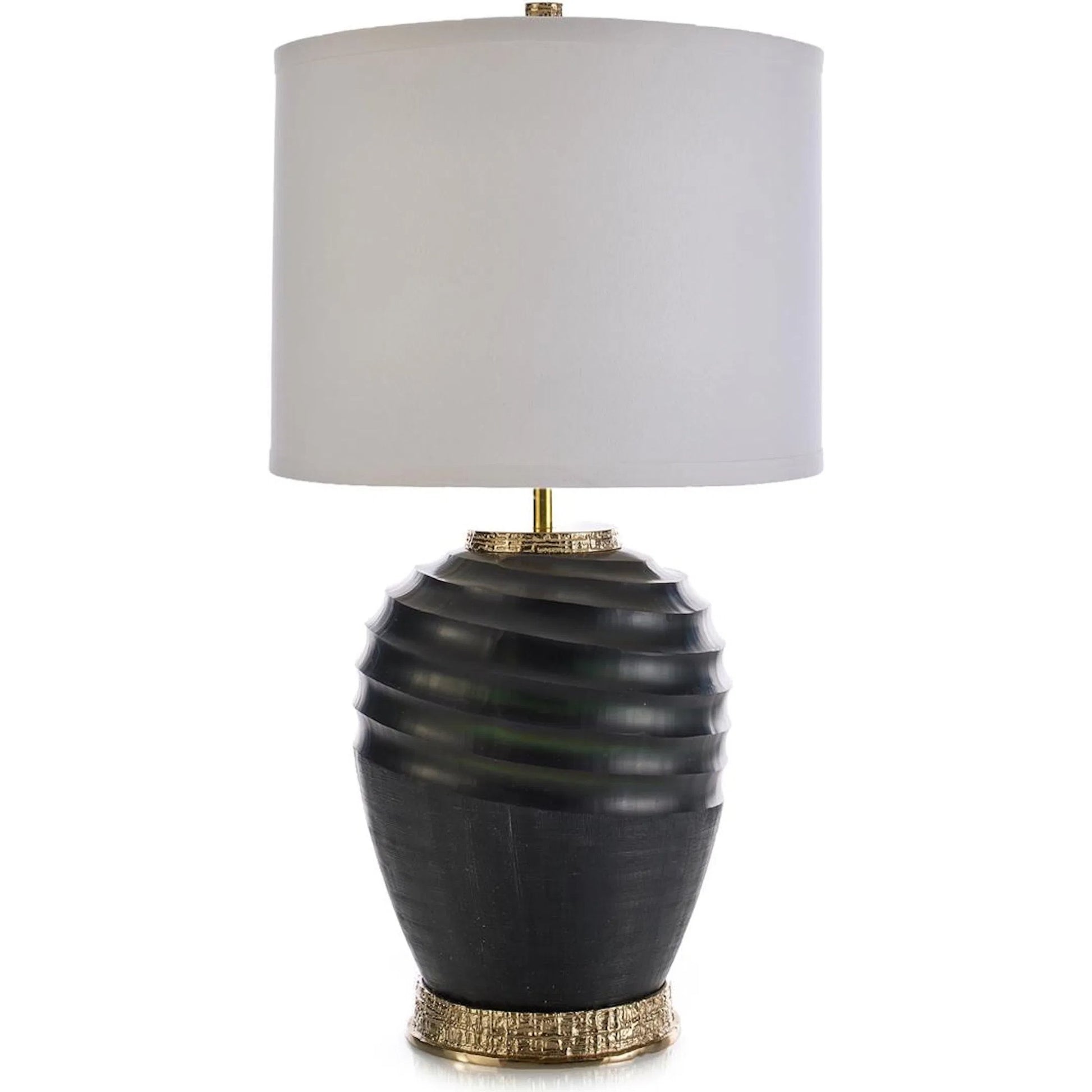 Cassian Table Lamp by John-Richard. Made from unique in a unique style.
