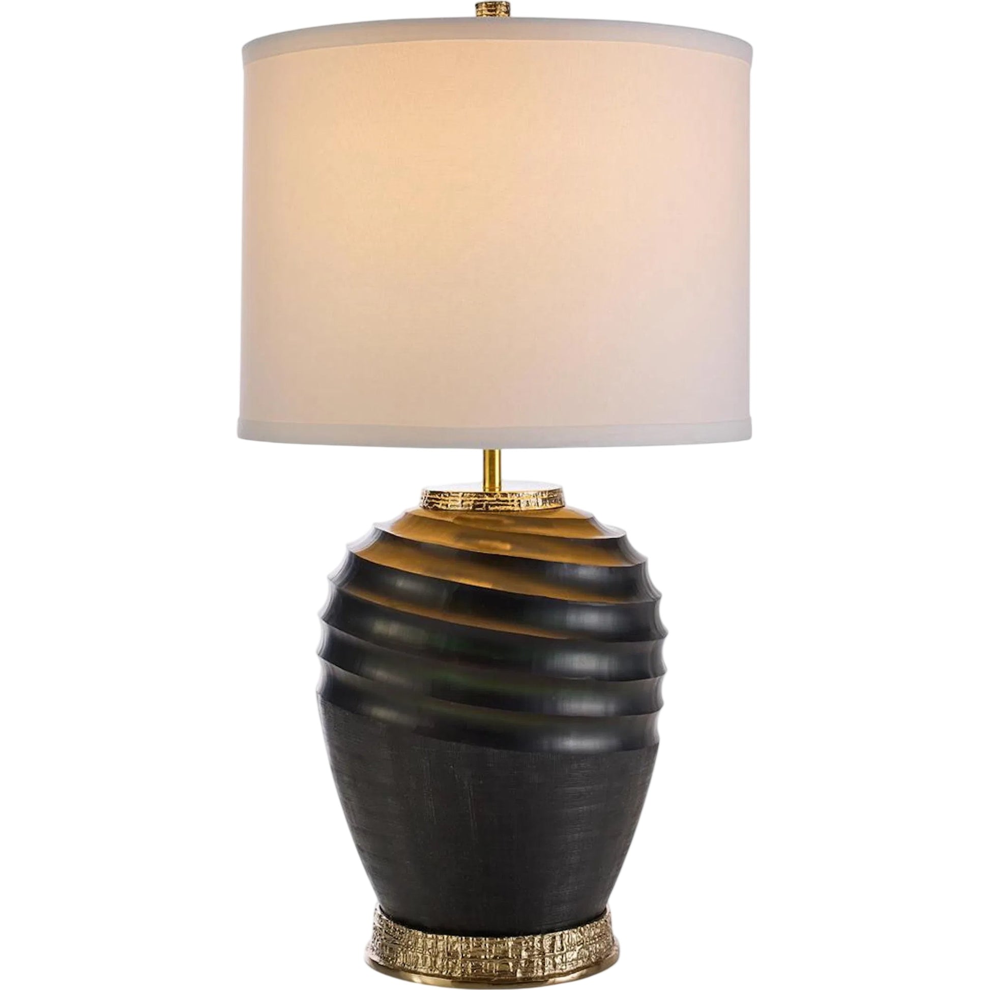 Cassian Table Lamp by John-Richard. Made from unique in a unique style.