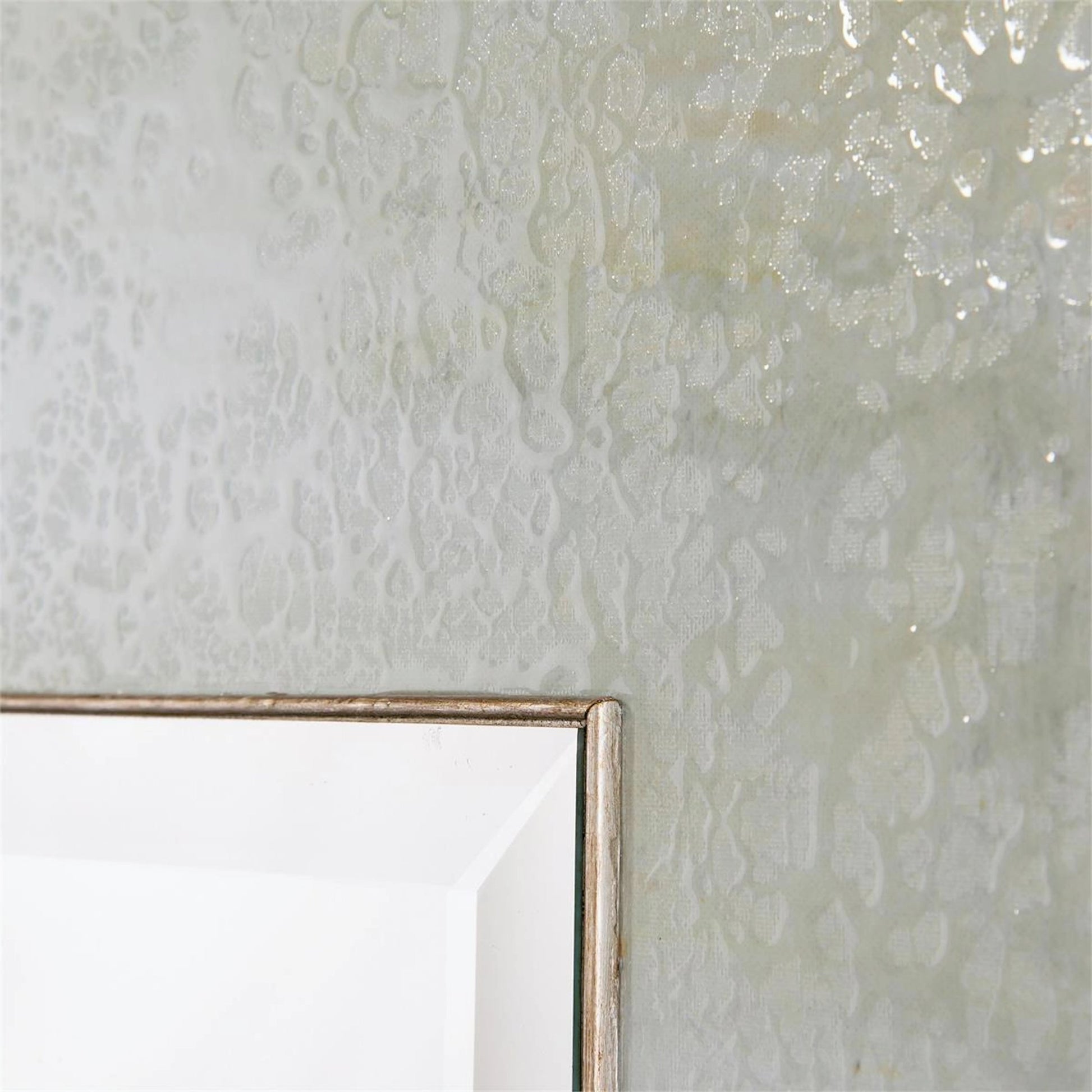 Dyann Gunter's As the Water Flows Mirror by John-Richard in natural. Made from unique in a coastal style.