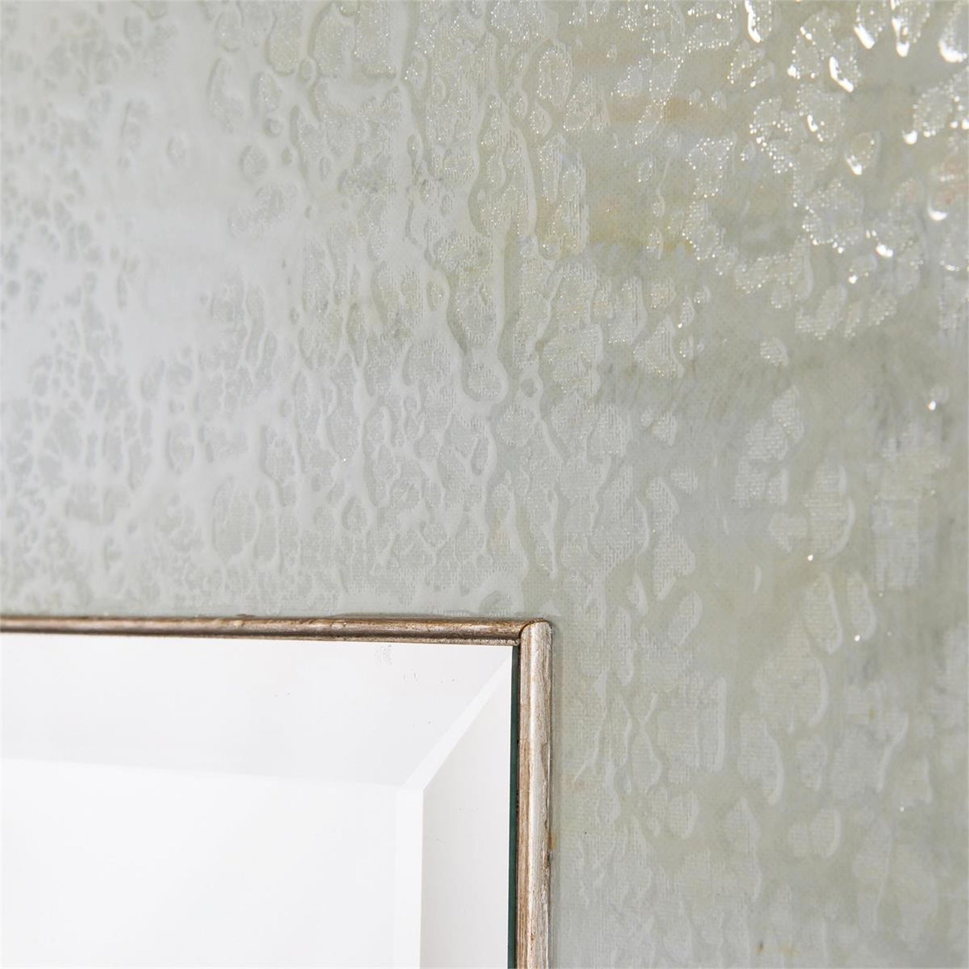 Dyann Gunter's As the Water Flows Mirror by John-Richard in natural. Made from unique in a coastal style.