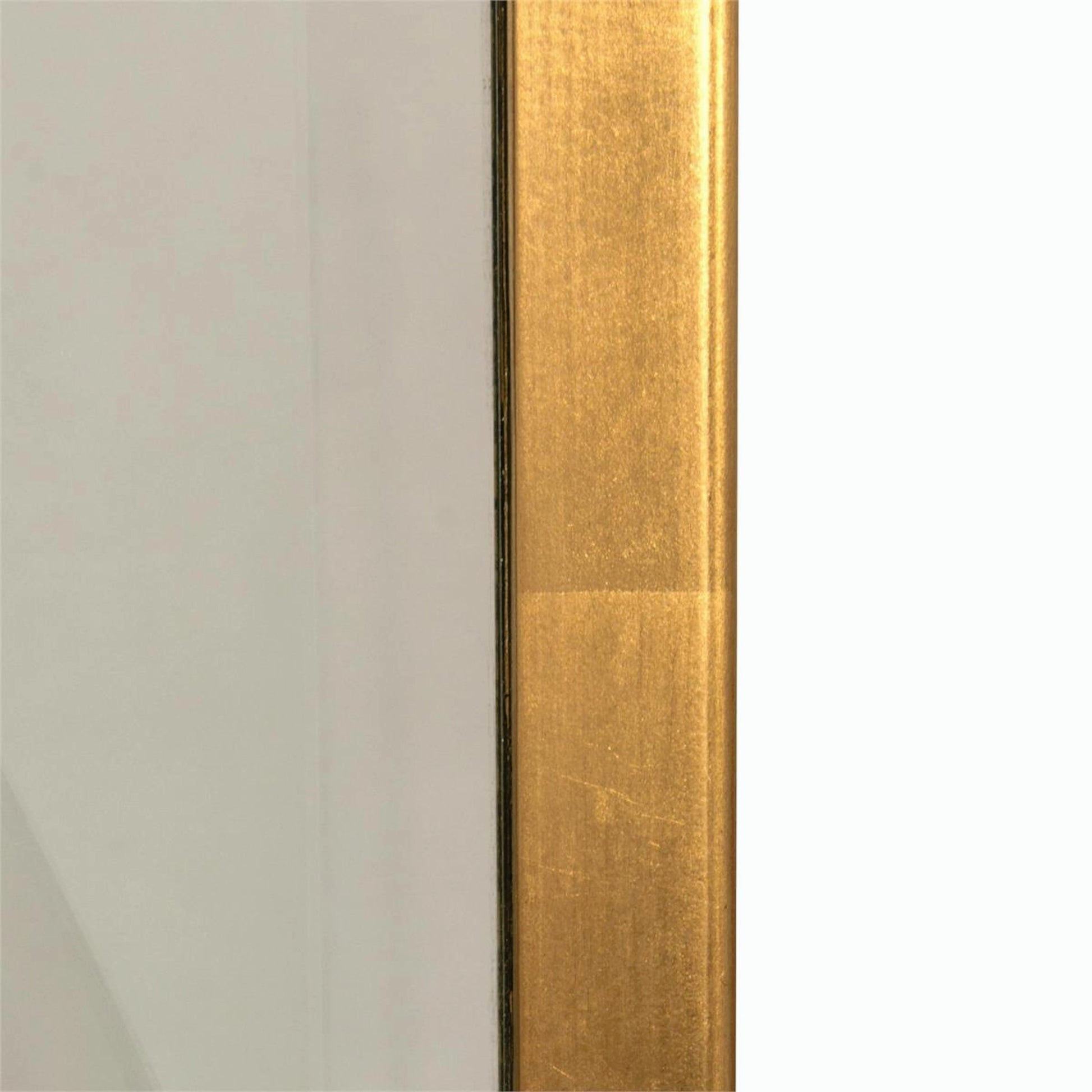 Euclid's Mirror by John-Richard in gold. Made from unique in a transitional style.