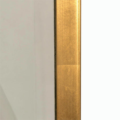 Euclid's Mirror by John-Richard in gold. Made from unique in a transitional style.