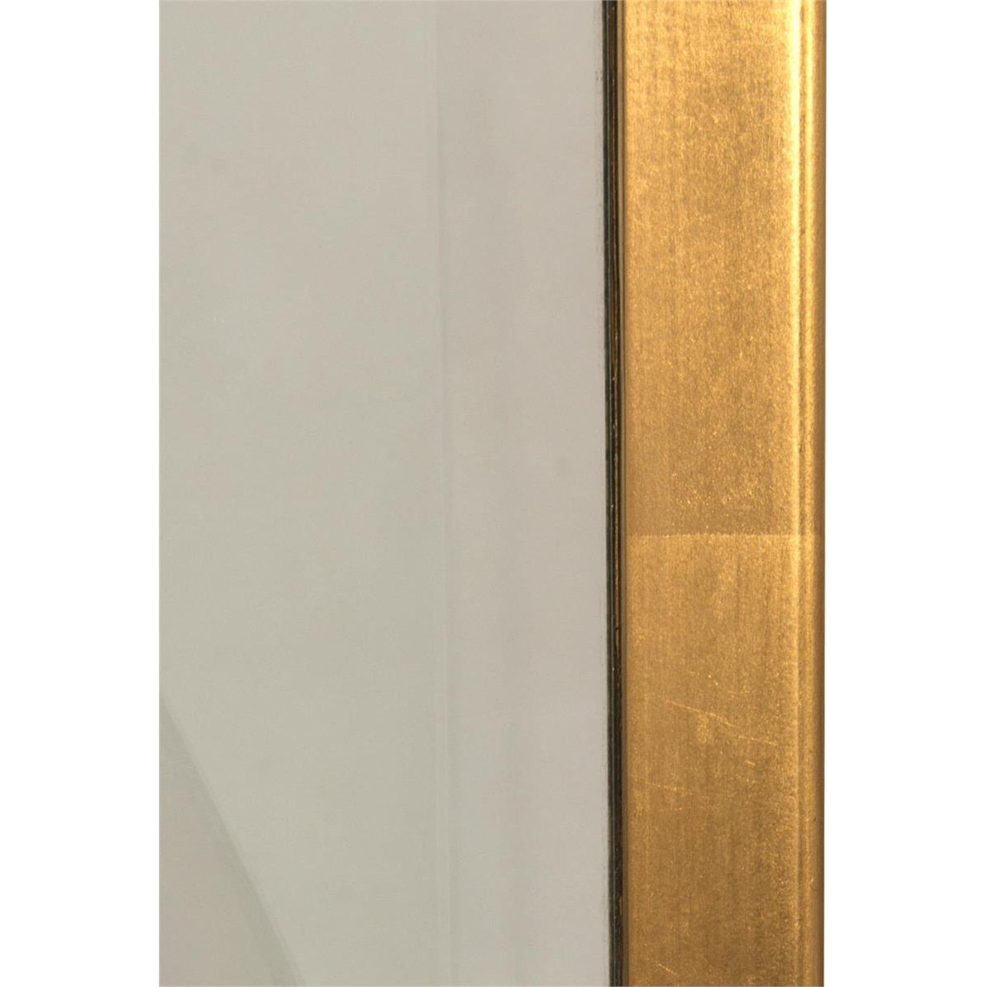Euclid's Mirror by John-Richard in gold. Made from unique in a transitional style.