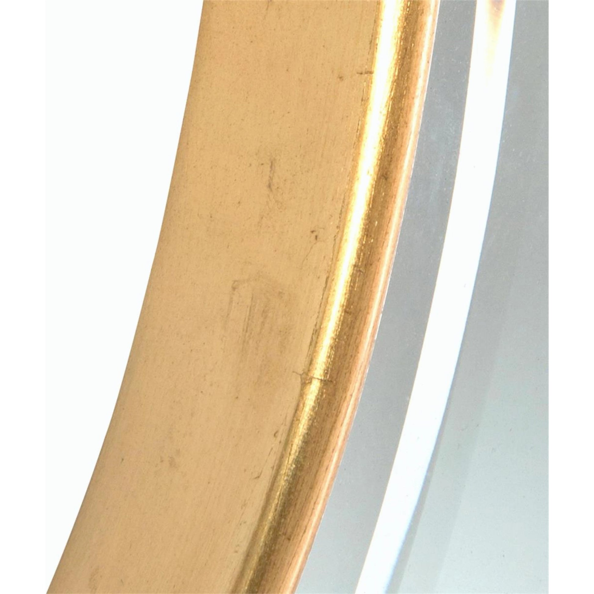 Priora Mirror by John-Richard in clear, gold. Made from unique in a transitional style.