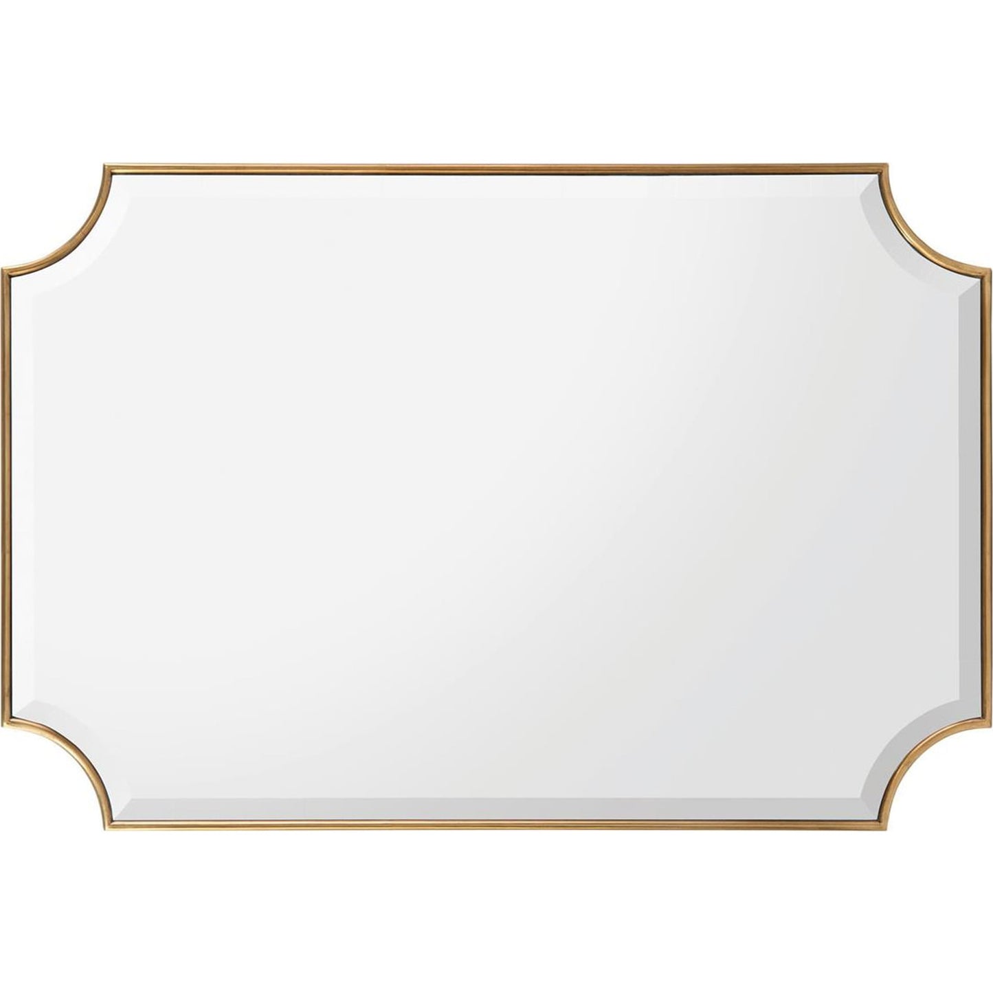 002 SR-865230 | Additional Silo | Priora Mirror by John-Richard in clear, gold. Made from unique in a transitional style.