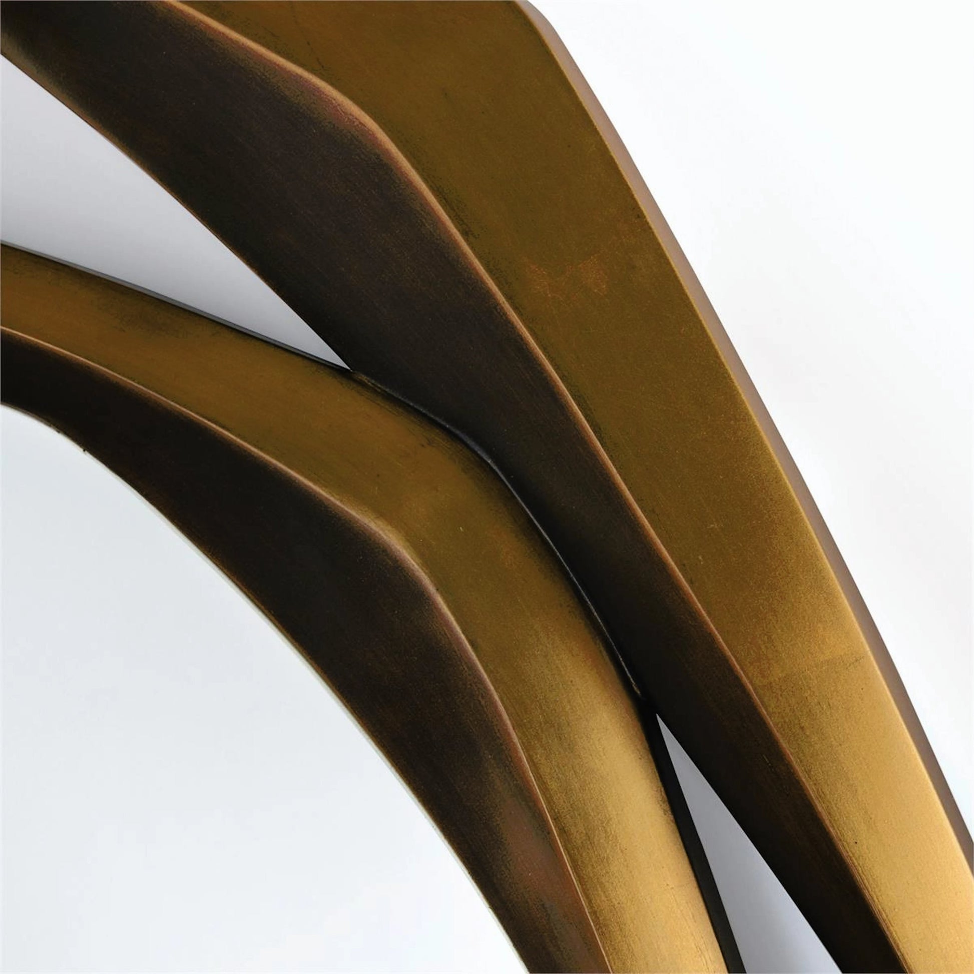 Havant Mirror by John-Richard in bronze, gold and dark bronze, gold. Made from mdf, beech solid in a modern style.