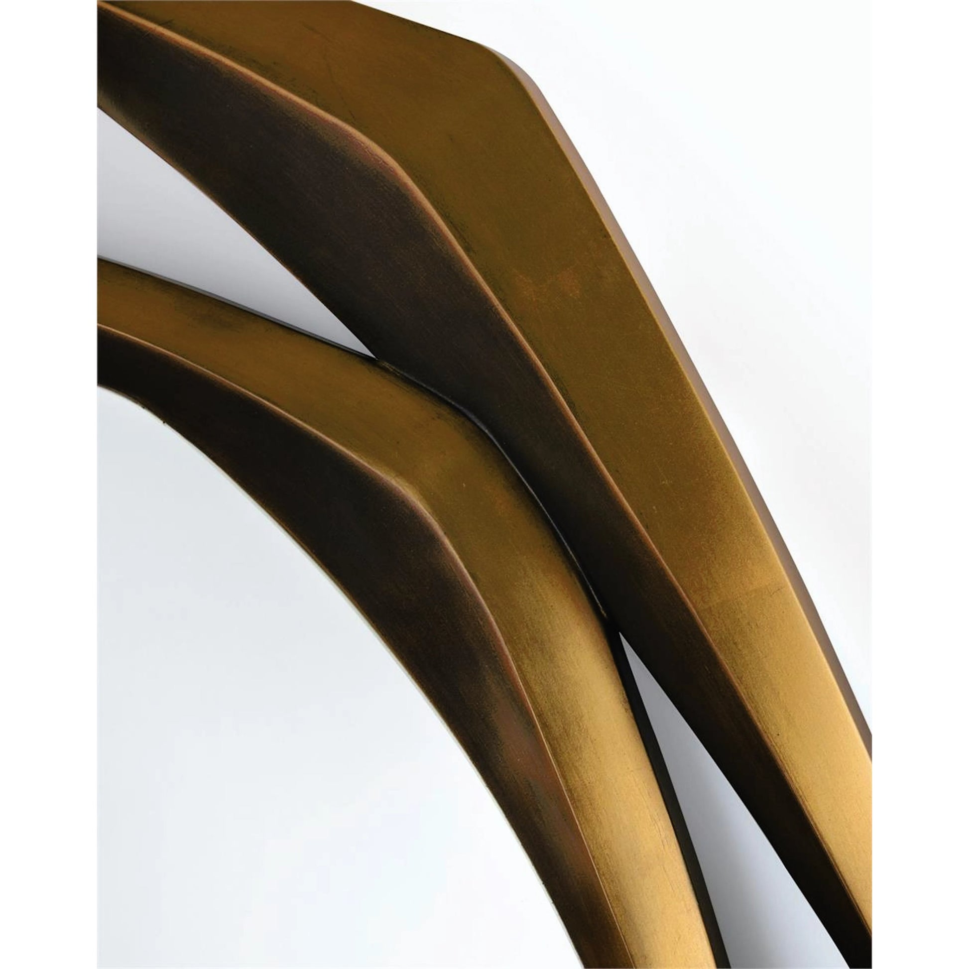 Havant Mirror by John-Richard in bronze, gold and dark bronze, gold. Made from mdf, beech solid in a modern style.