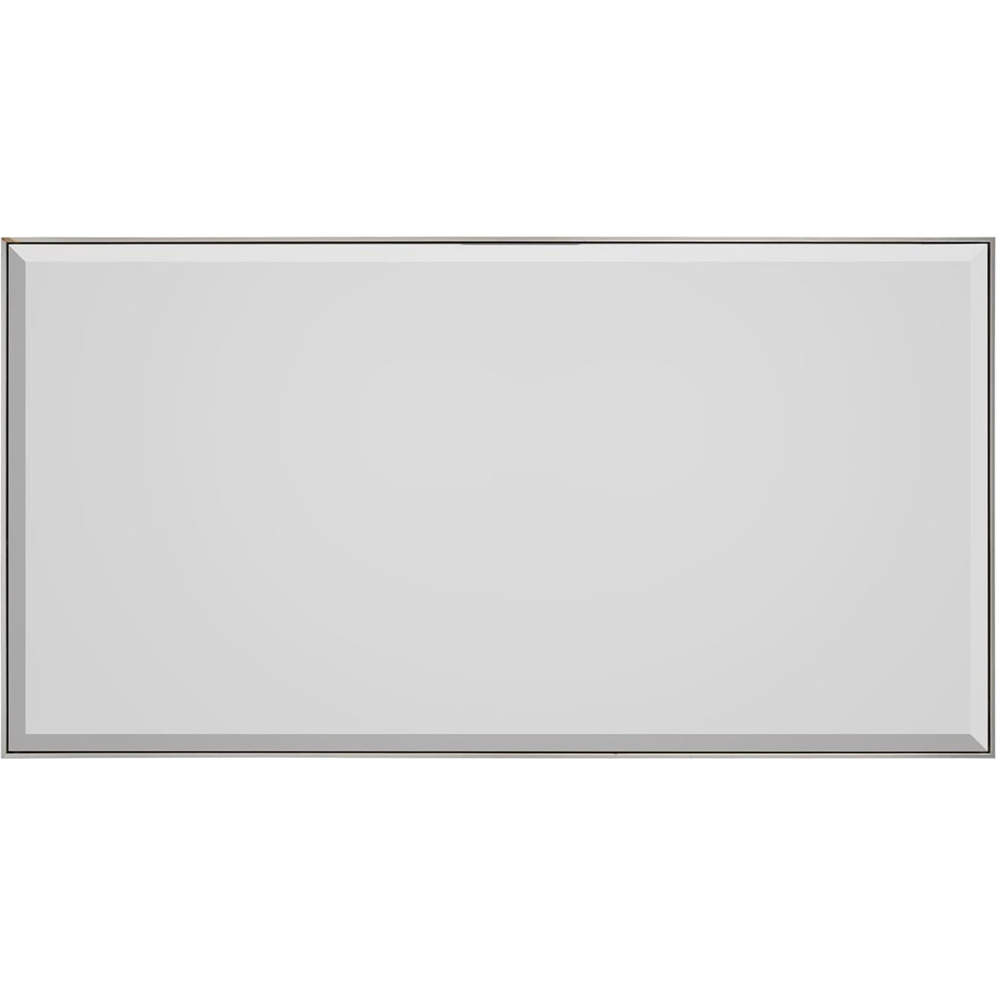 Silver Floater Frame with Bevel Mirror by John-Richard in silver. Made from unique in a modern style.