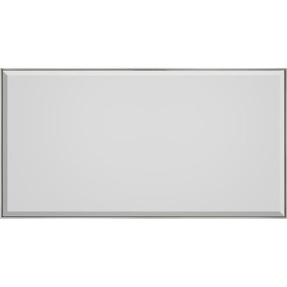 Silver Floater Frame with Bevel Mirror by John-Richard in silver. Made from unique in a modern style.