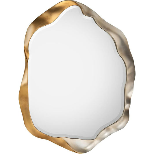 Inspiration Mirror by John-Richard in gold, antique silver. Made from unique in a eclectic & global style.