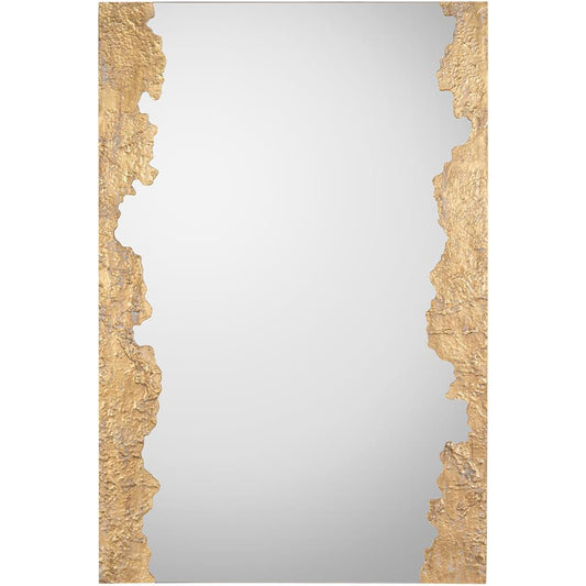 Wakame Mirror by John-Richard. Made from unique in a transitional style.