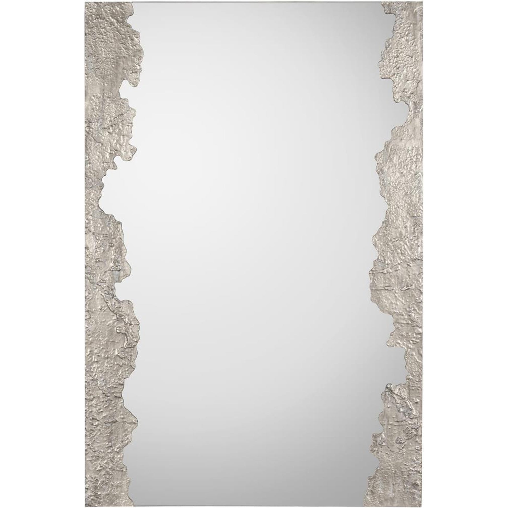 Wakame Mirror by John-Richard. Made from unique in a transitional style.