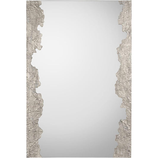 Wakame Mirror by John-Richard. Made from unique in a transitional style.