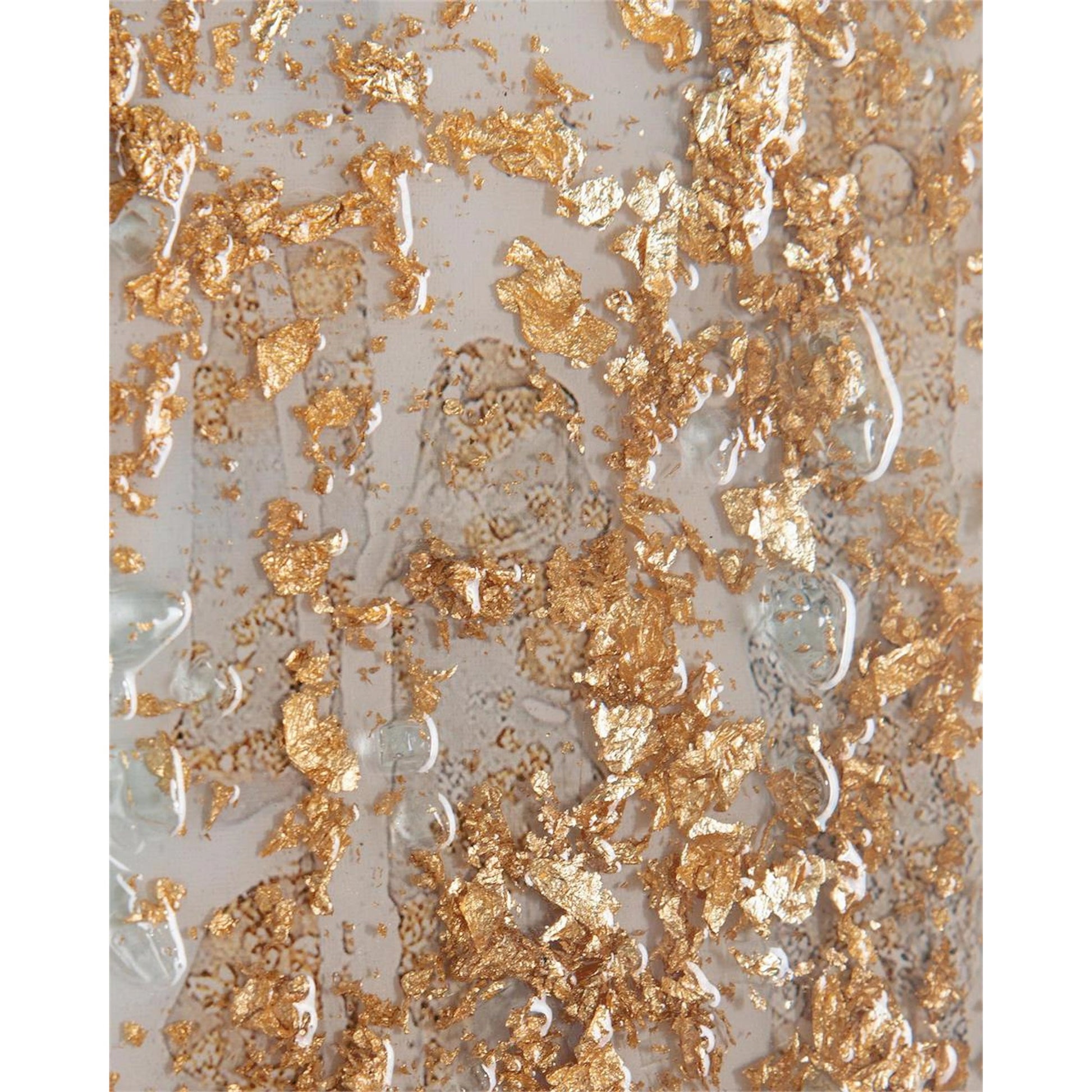 Mary Hong's Aureate Mirror by John-Richard in gold. Made from unique in a modern style.