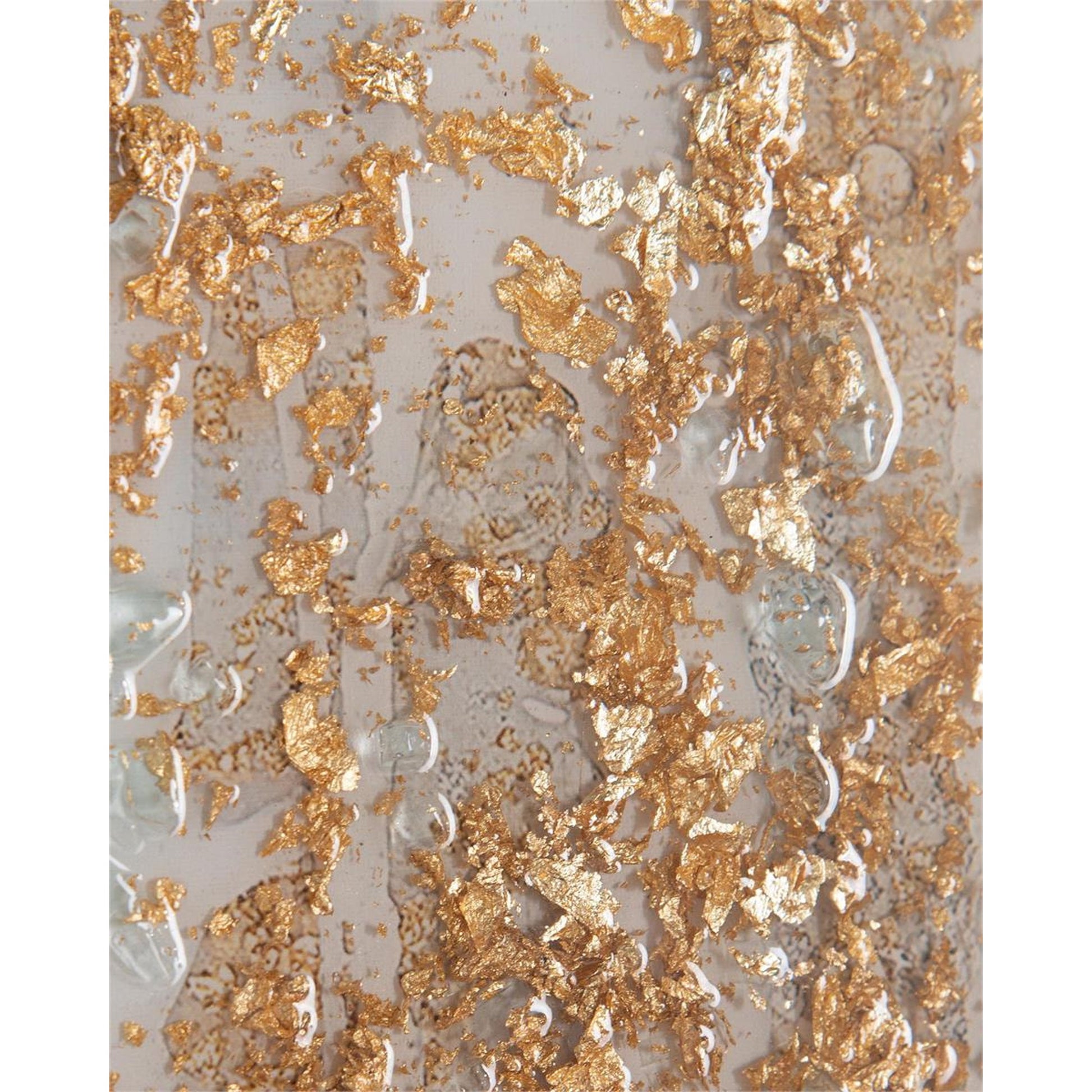 Mary Hong's Aureate Mirror by John-Richard in gold. Made from unique in a modern style.