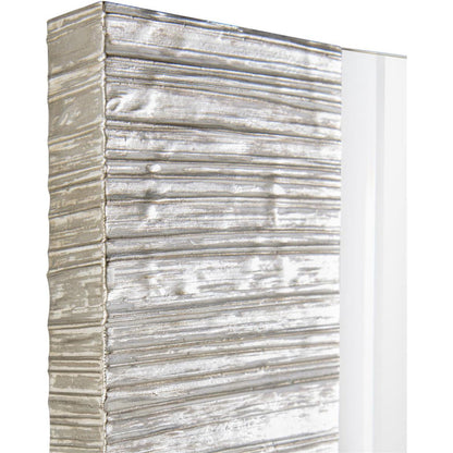 Silver Boundaries by John-Richard in silver and washed silver. Made from unique in a transitional style.