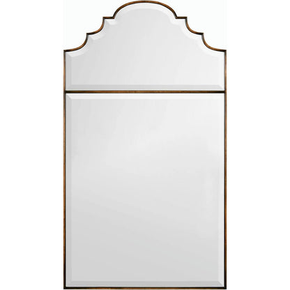 August Mirror by John-Richard. Made from unique in a transitional style.