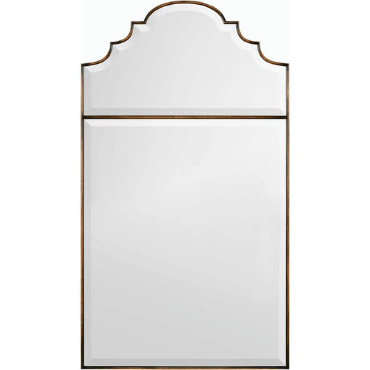 August Mirror by John-Richard. Made from unique in a transitional style.