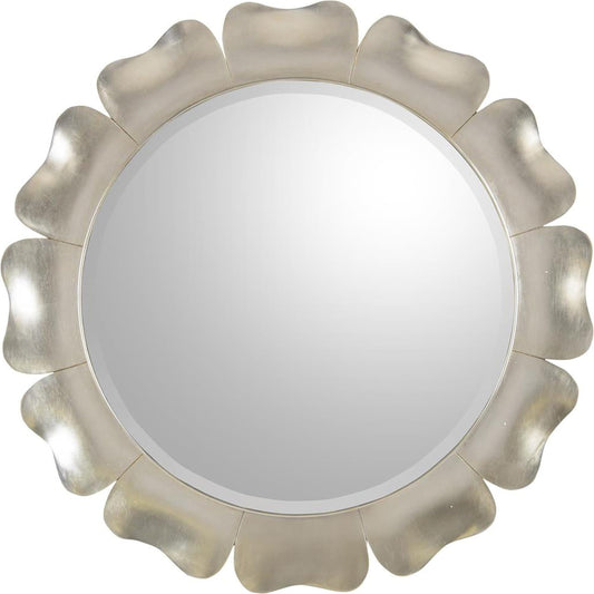 Leyla Mirror by John-Richard in champagne. Made from unique in a transitional style.