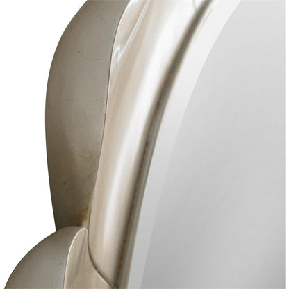 Leyla Mirror by John-Richard in champagne. Made from unique in a transitional style.