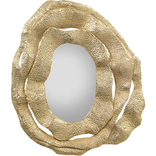 Brutalist Triple Frame Mirror by John-Richard. Made from unique in a modern style.