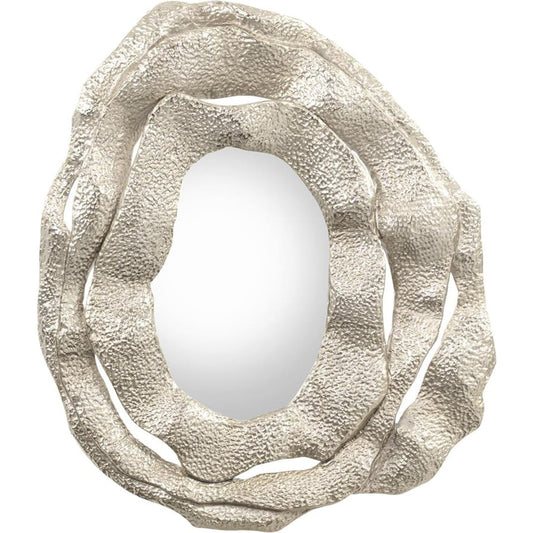 Brutalist Triple Frame Mirror by John-Richard. Made from unique in a modern style.