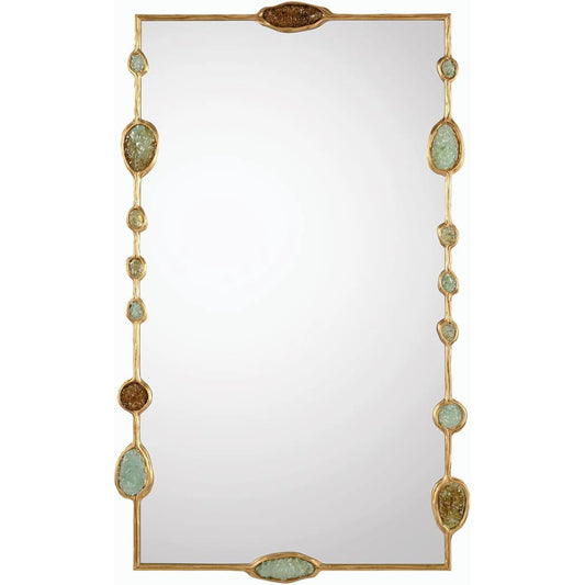 Abbellire Mirror Gold by John-Richard. Made from unique in a modern style.