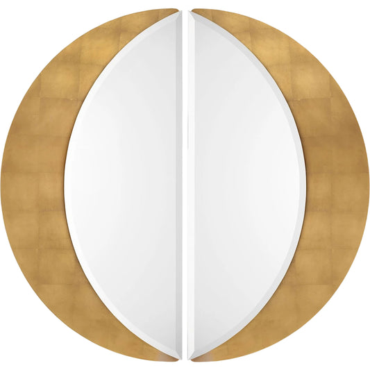 Convesso Mirrors, Set of Two by John-Richard in gold coast. Made from unique in a unique style.
