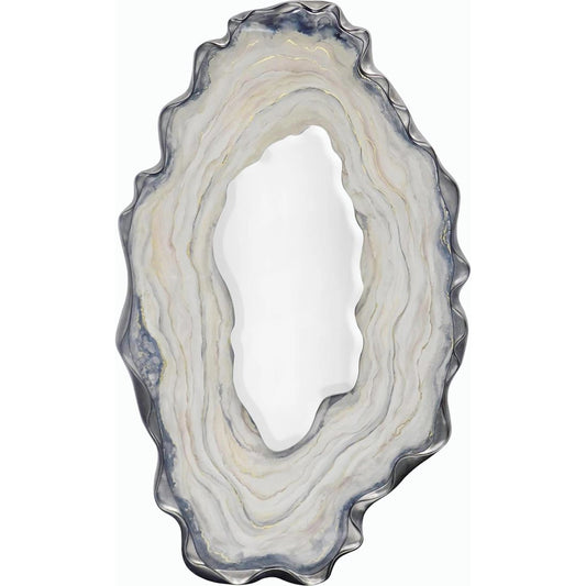Dirillo Grey Agate Mirror by John-Richard. Made from unique in a modern style.