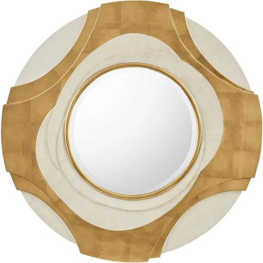 Torque Mirror by John-Richard in gold coast, gypsum. Made from unique in a unique style.