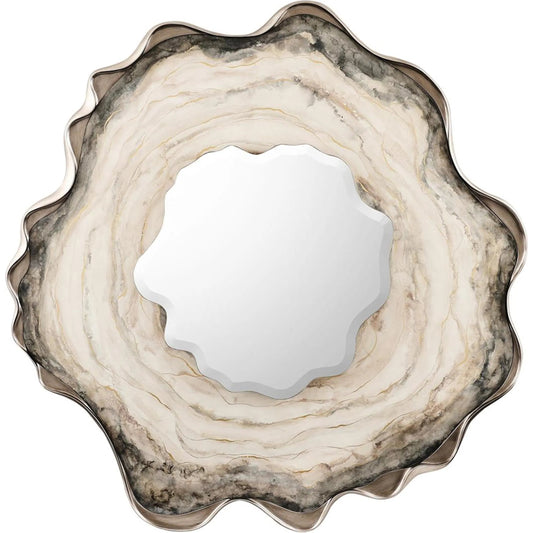 Dirillo Grey Agate Mirror by John-Richard. Made from unique in a modern style.