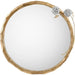 Hydrangea Mirror by John-Richard. Made from unique in a transitional style.