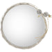 Hydrangea Mirror by John-Richard. Made from unique in a transitional style.