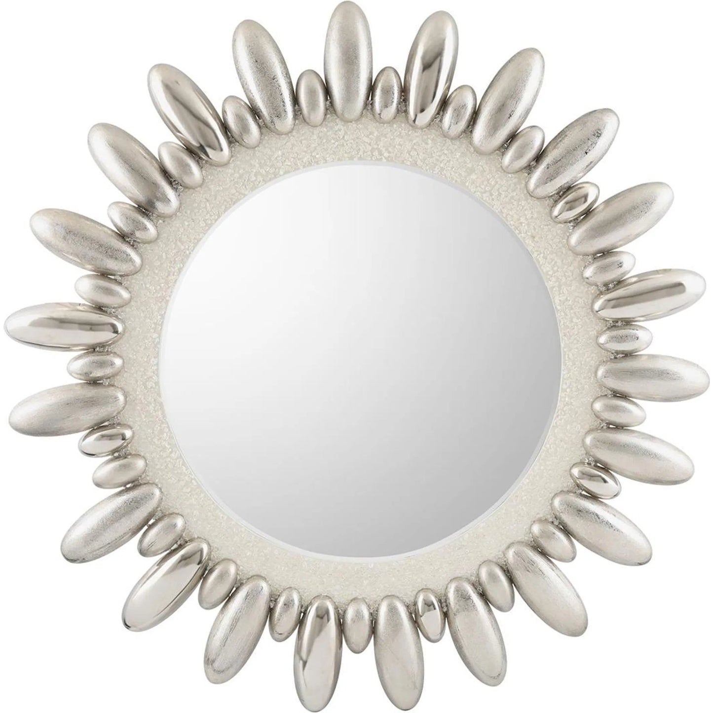 001 SI-2373077 | Primary Silo | Celestial Mirror by John-Richard in glass, nickel and nickel. Made from brass, steel in a modern style.