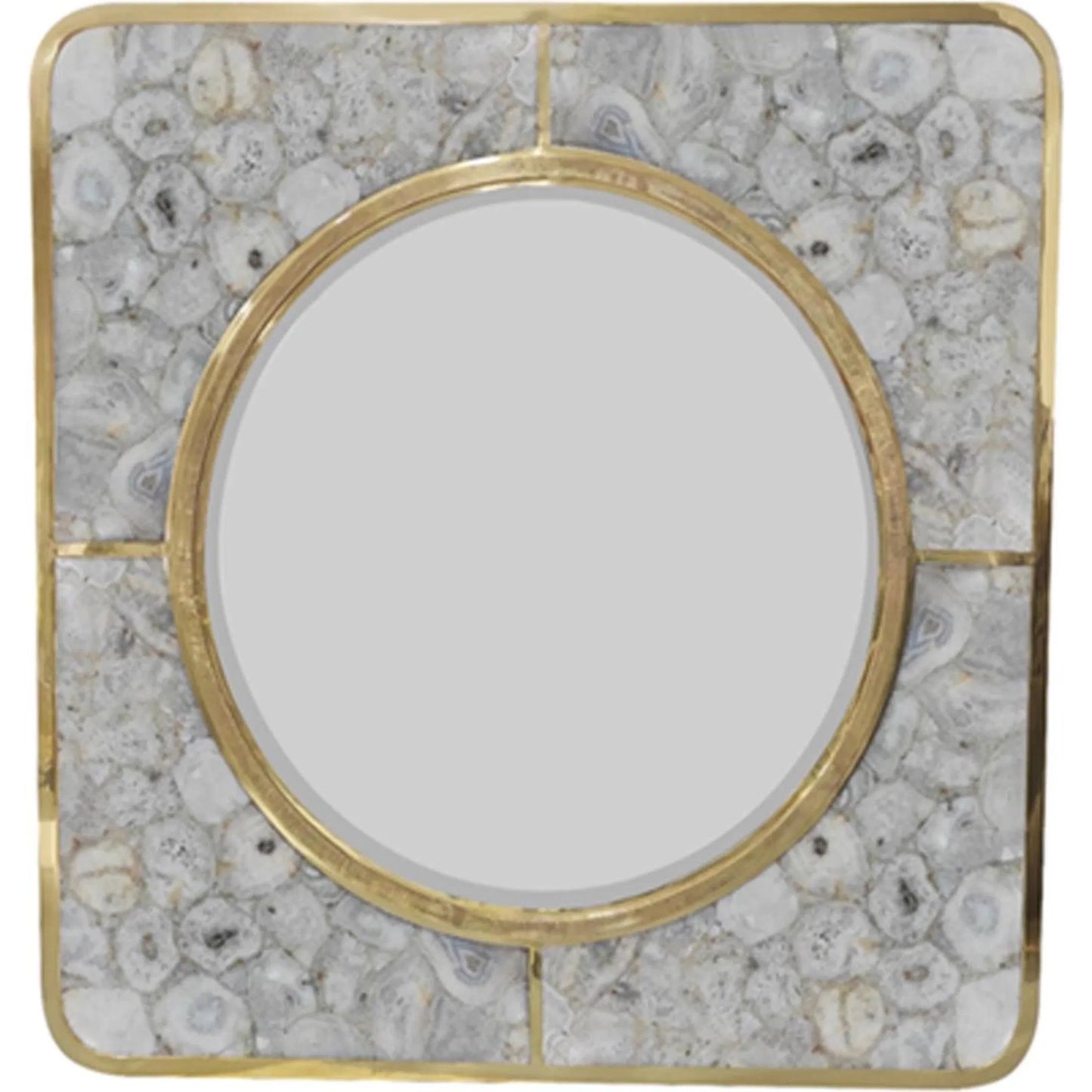 001 SI-2373895 | Primary Silo | Sonora Mirror by John-Richard in polished brass. Made from unique in a eclectic & global style.
