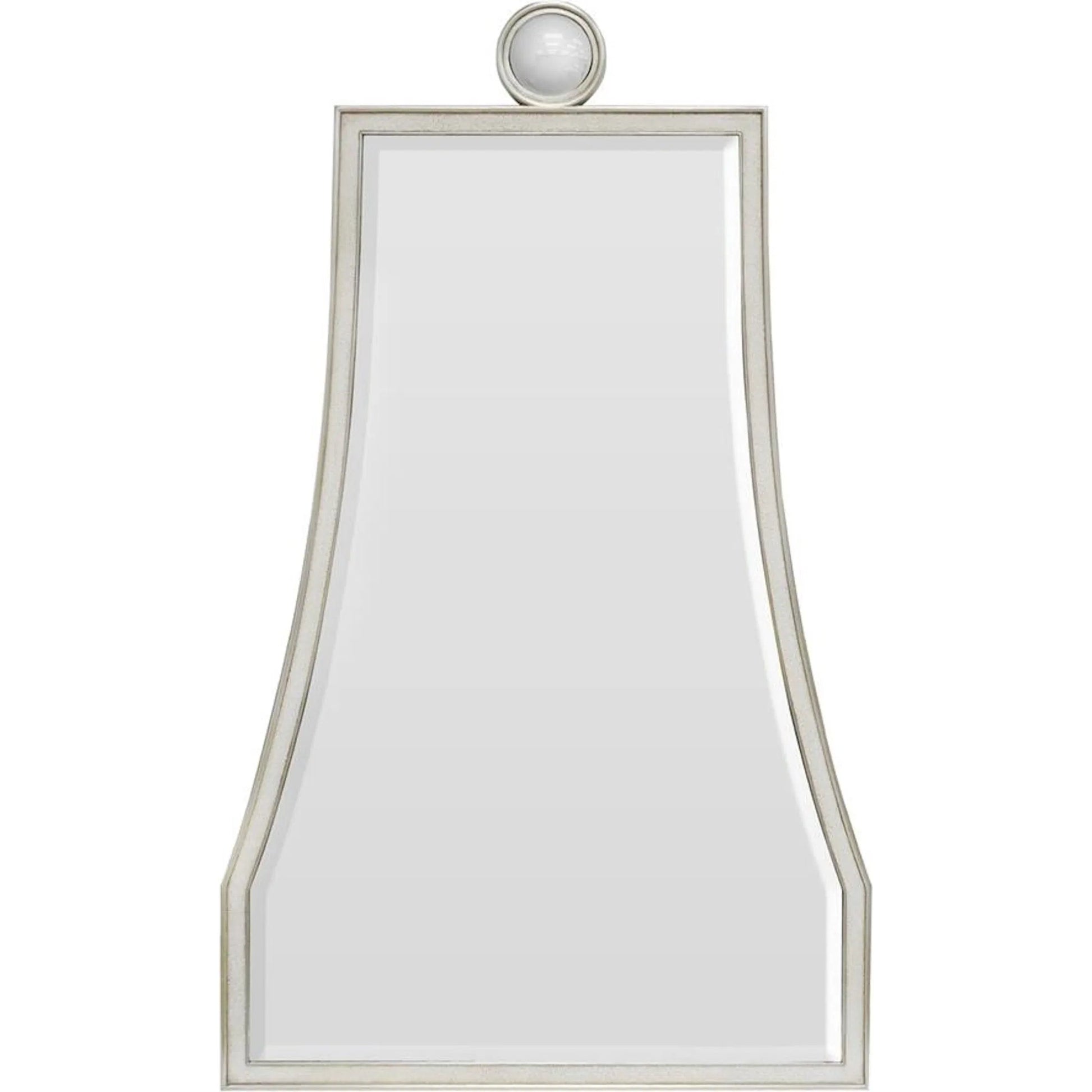 Jolie Mirror by John-Richard in antique beluga, champagne. Made from unique in a modern style.