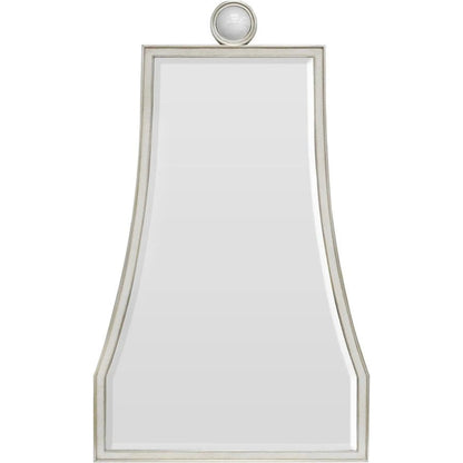 Jolie Mirror by John-Richard in antique beluga, champagne. Made from unique in a modern style.