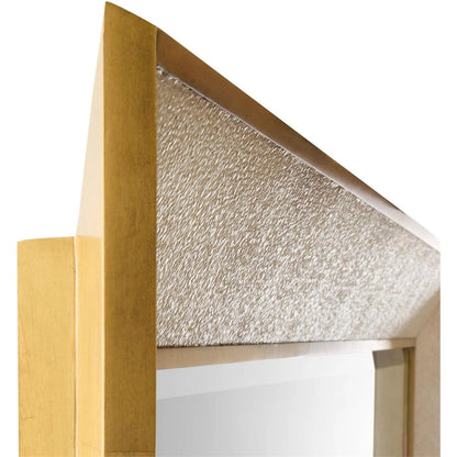 Nobilis Mirror by John-Richard in portici white, gold coast. Made from unique in a transitional style.