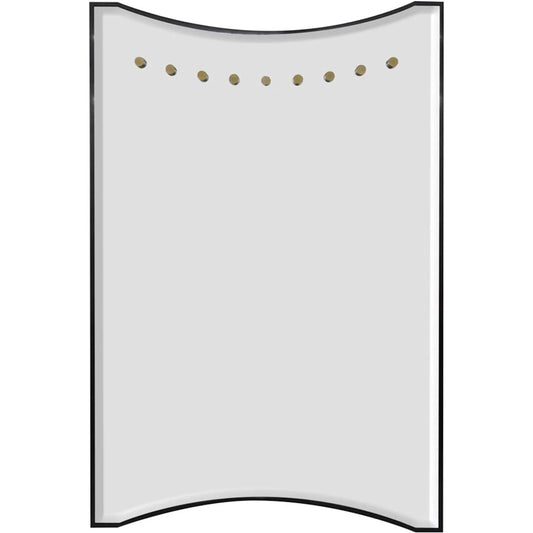 Reina Mirror by John-Richard in antique gold. Made from unique in a unique style.