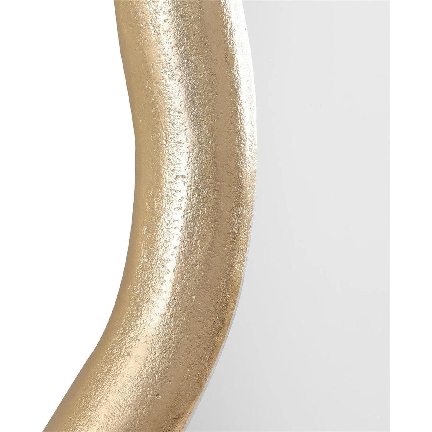 002 SI-2373778 | Closeup | Rhythm Mirror by John-Richard in champagne. Made from unique in a transitional style.