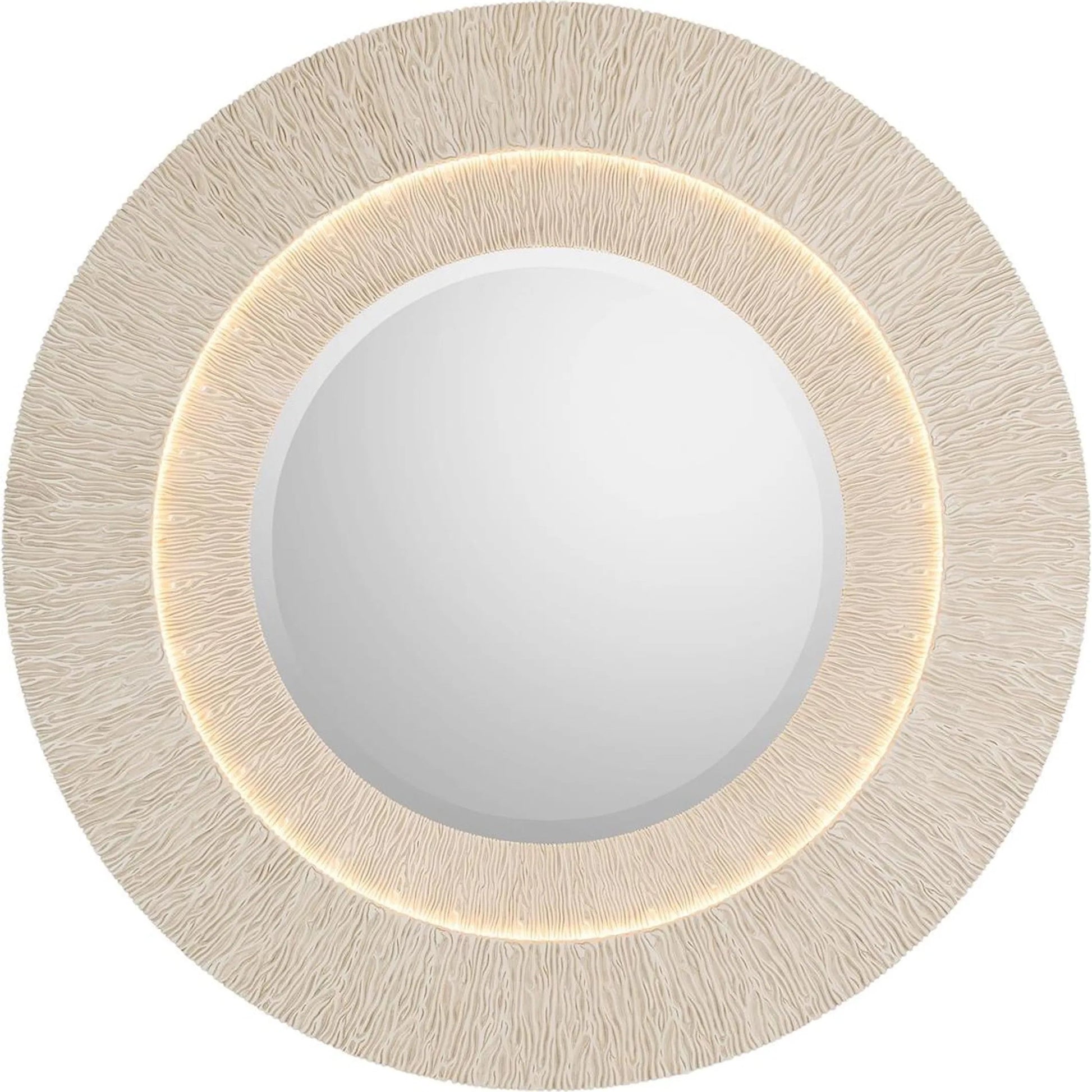 Contorno Lighted Mirror by John-Richard. Made from unique in a unique style.
