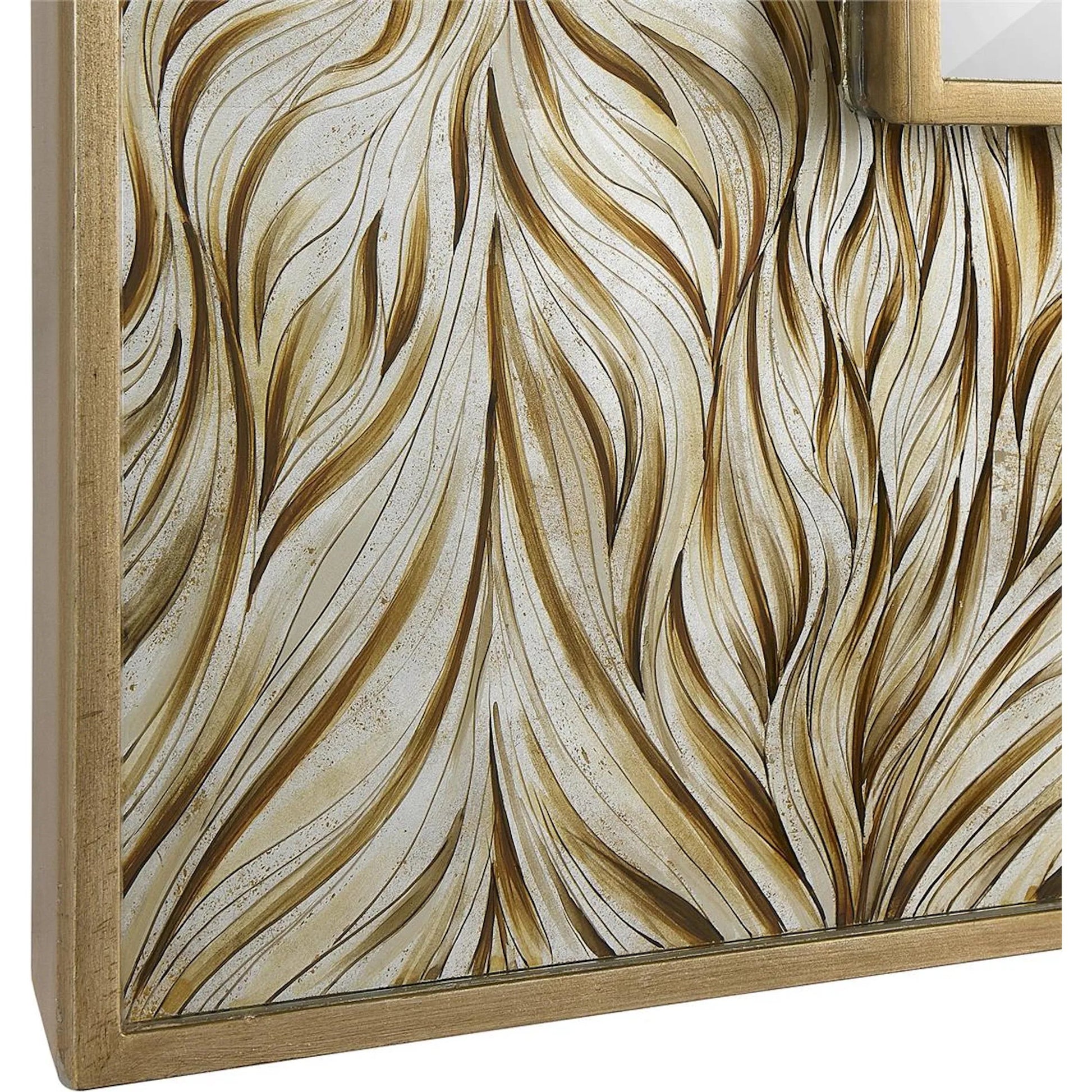 Florentine Mirror by John-Richard. Made from unique in a unique style.