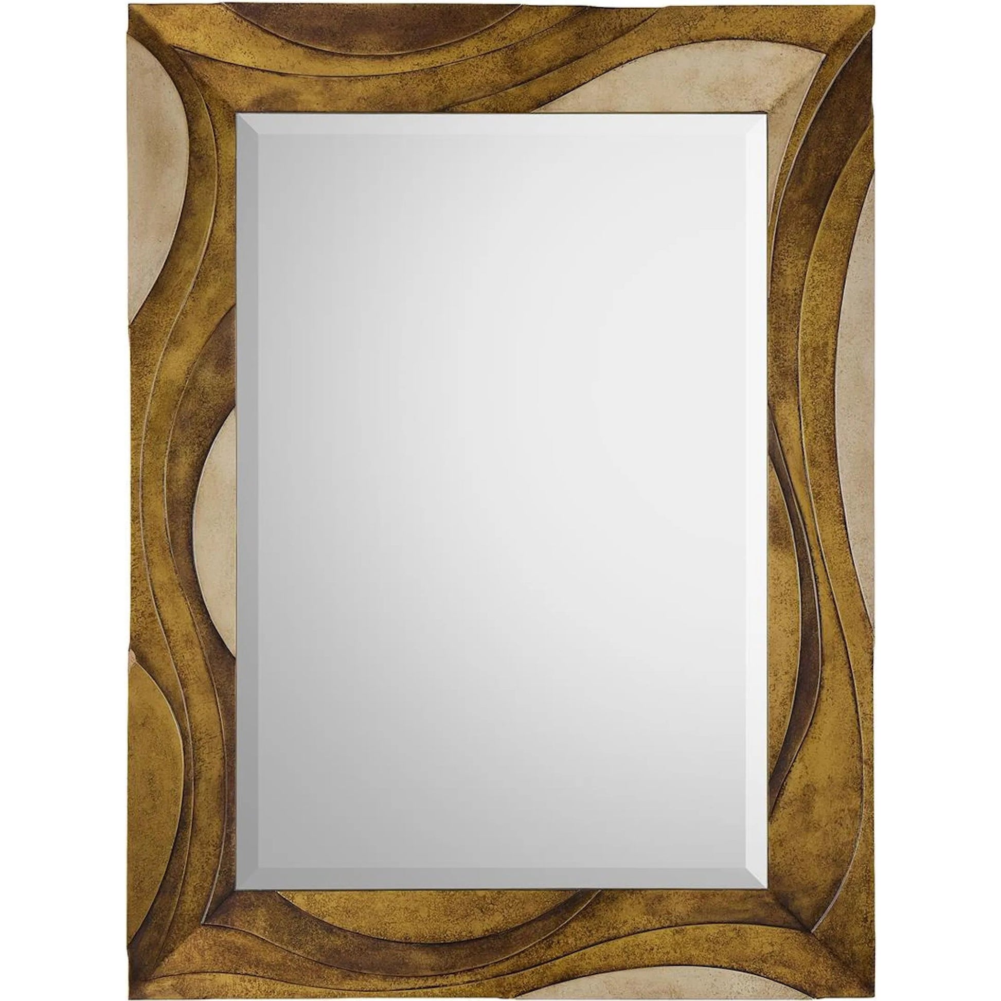 Tectonic Mirror by John-Richard. Made from unique in a unique style.
