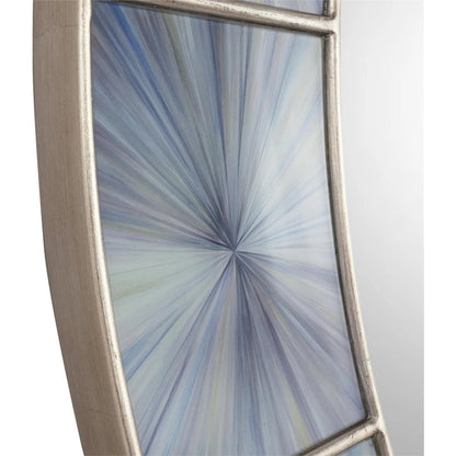 Marqueterie Mirror by John-Richard. Made from unique in a unique style.