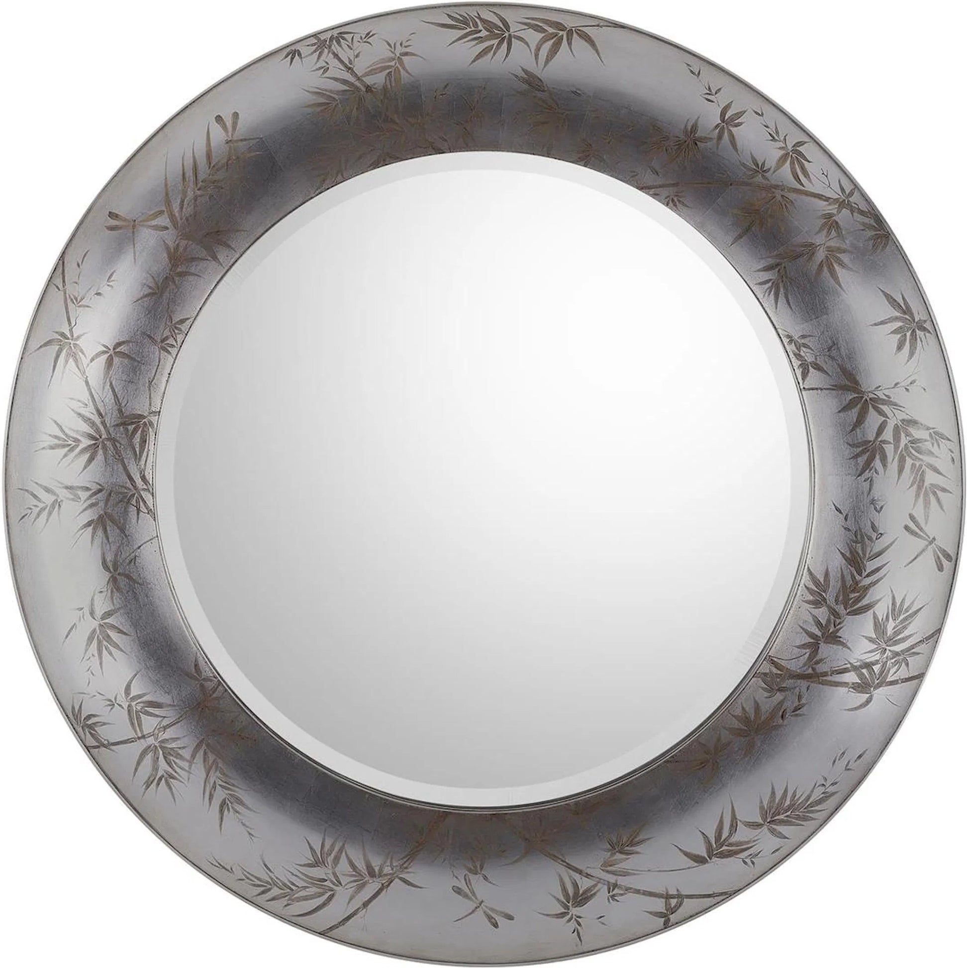 Bamboo Mirror by John-Richard. Made from unique in a unique style.