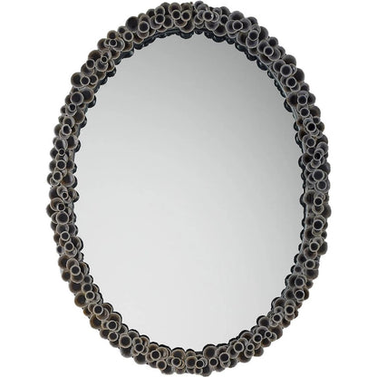 Barnacle Mirror by John-Richard. Made from unique in a unique style.