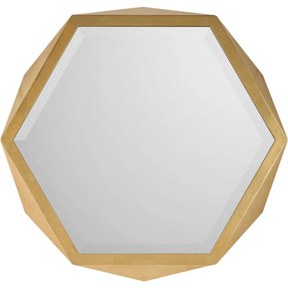 Hexagon Mirror by John-Richard. Made from unique in a unique style.