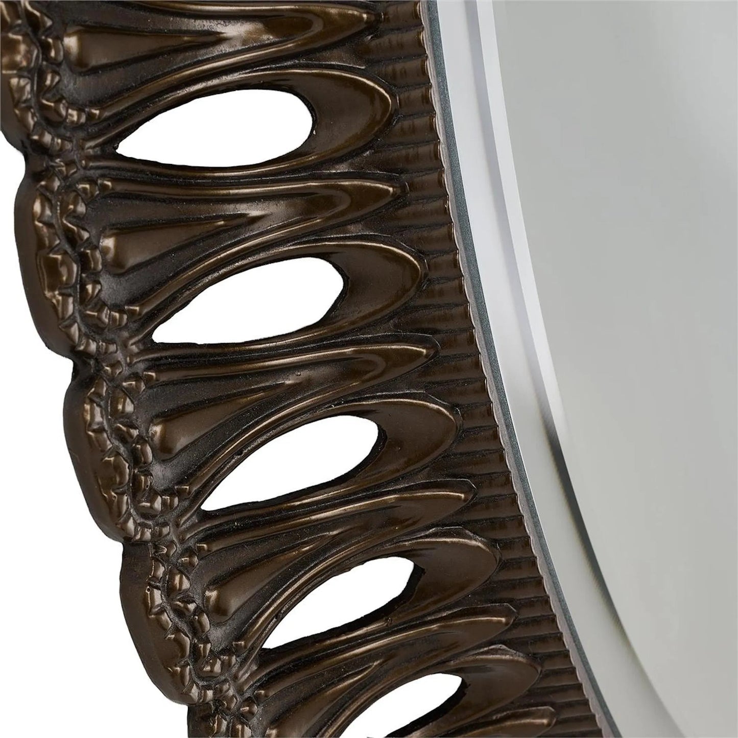 001 SI-2629267 | Unknown | Furrow Mirror by John-Richard. Made from unique in a unique style.