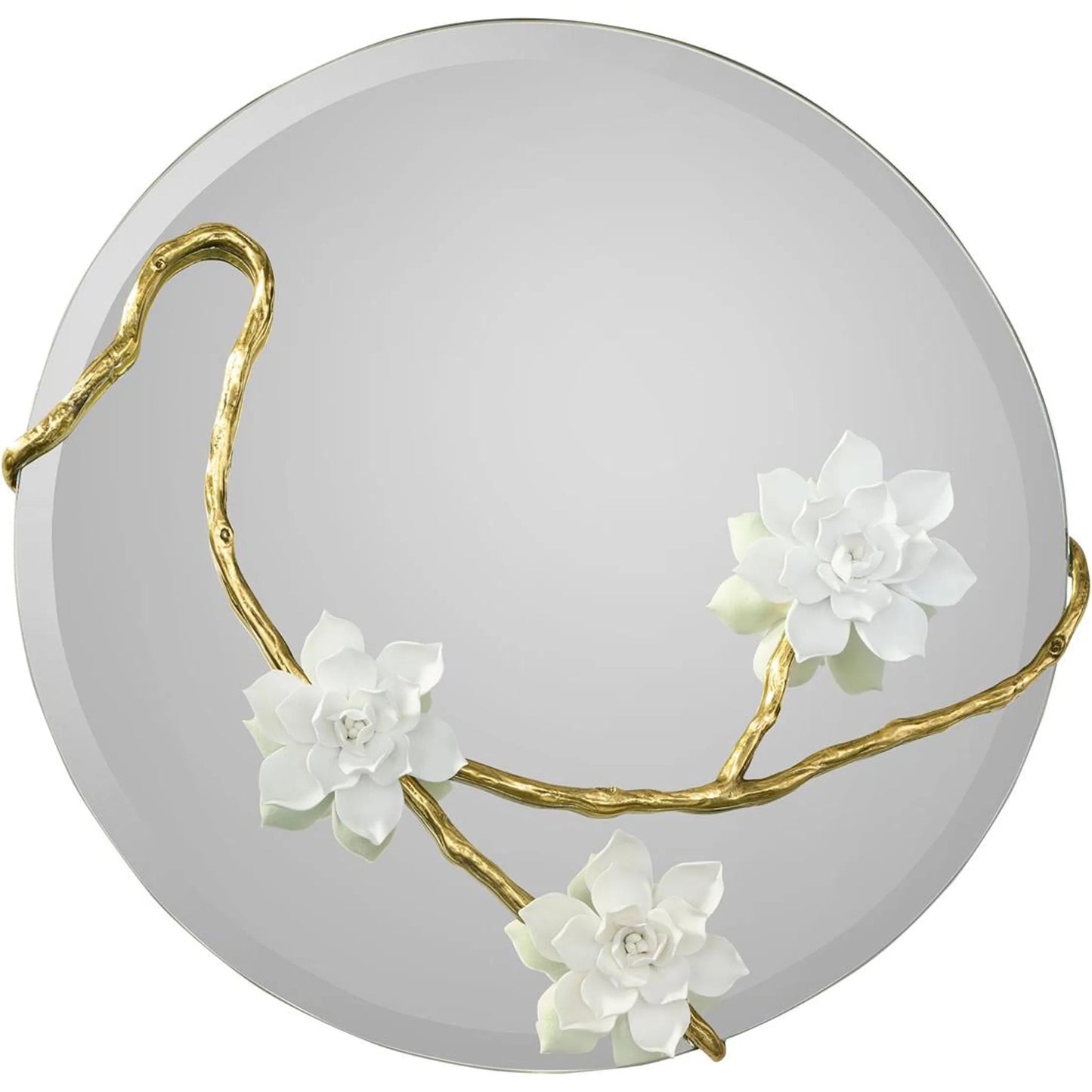 000 SI-2629690 | Primary Silo | Round Wallflower Mirror by John-Richard. Made from unique in a unique style.