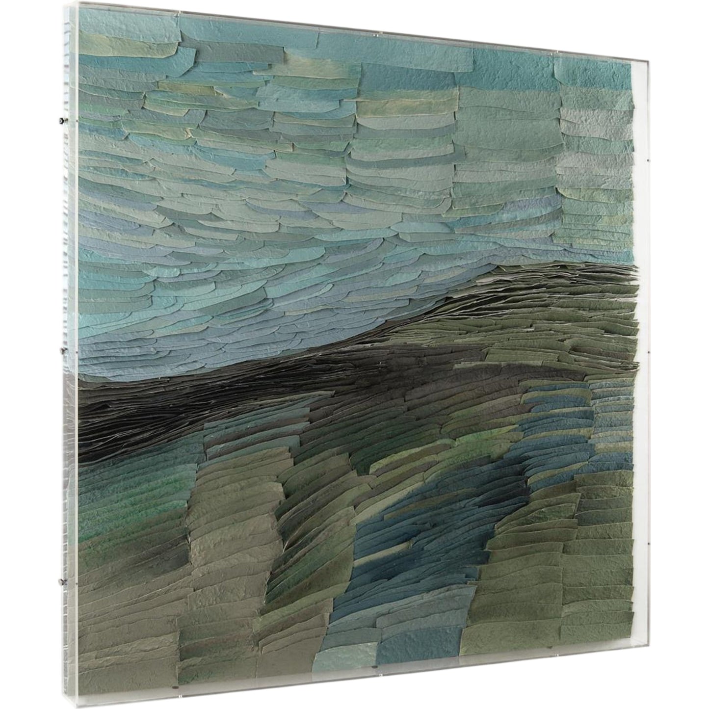 001 SI-1904356 | Primary Silo | Bevis' Mystic Waters by John-Richard in acrylic. Made from unique in a coastal style.
